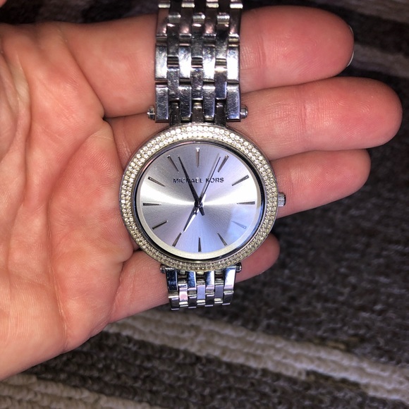 MK stainless steel watch great used condition! - Picture 2 of 4